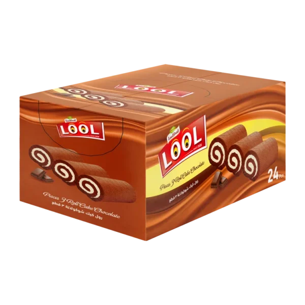 رول كيك شوكولاته 3 قطع - Image 2