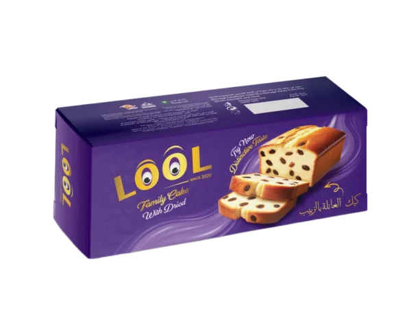 كيك العائلة بالزبيب