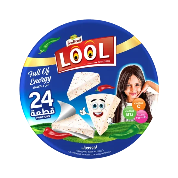جبنة لول مثلثات بالفلفل - Image 2