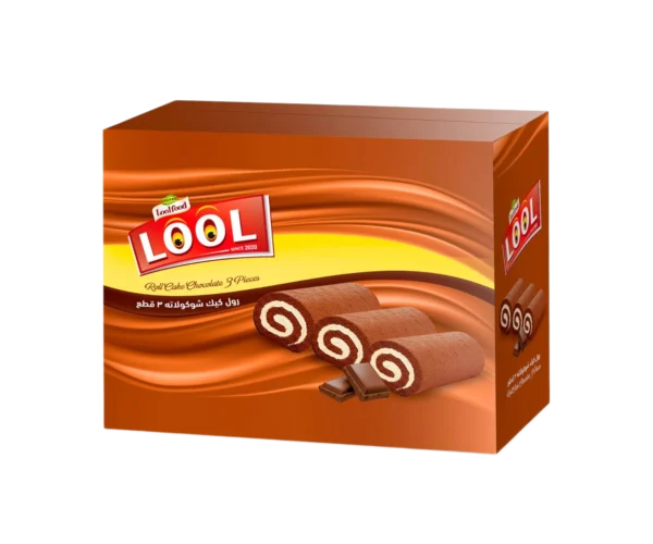 رول كيك شوكولاته 3 قطع - Image 3