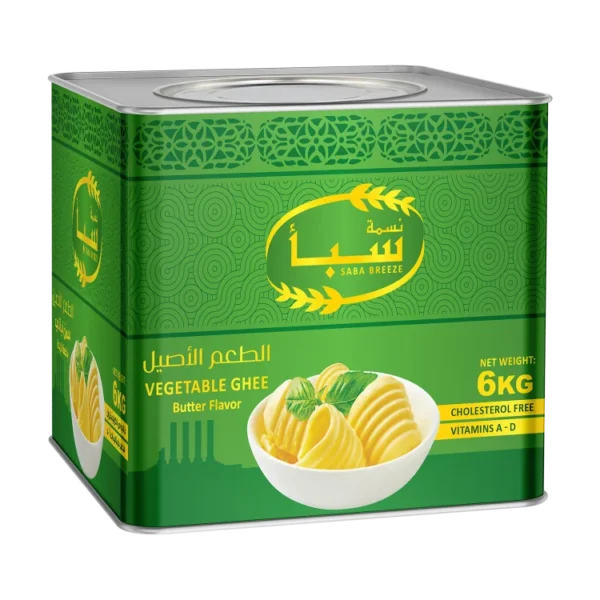 سمن نسمة نباتي بنكهة الزبدة – 6 كجم