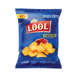 بطاطس لول - كاتشب