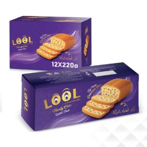 كيكة العائلة بالفواكه